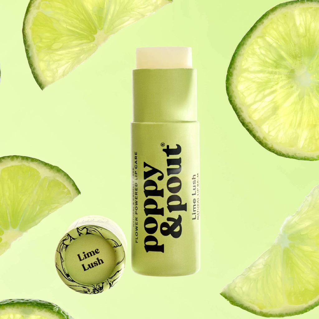 Poppy & Pout Lime Lush Lip Balm