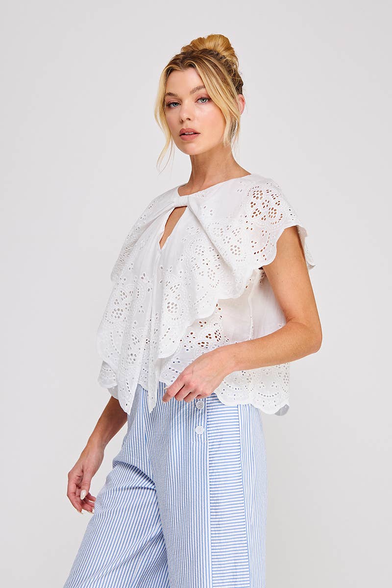 Whispering Wings Butterfly Blouse