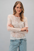 White Lace Undershirt