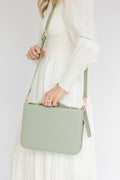 Book & Bible Crossbody Bag in Sage