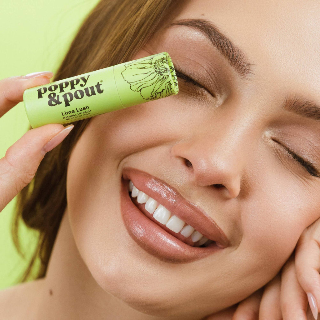 Poppy & Pout Lime Lush Lip Balm