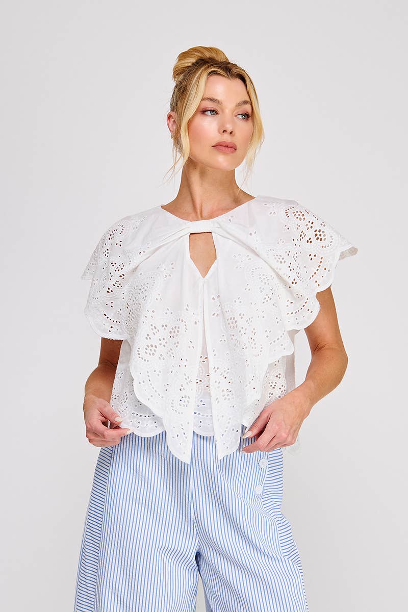 Whispering Wings Butterfly Blouse