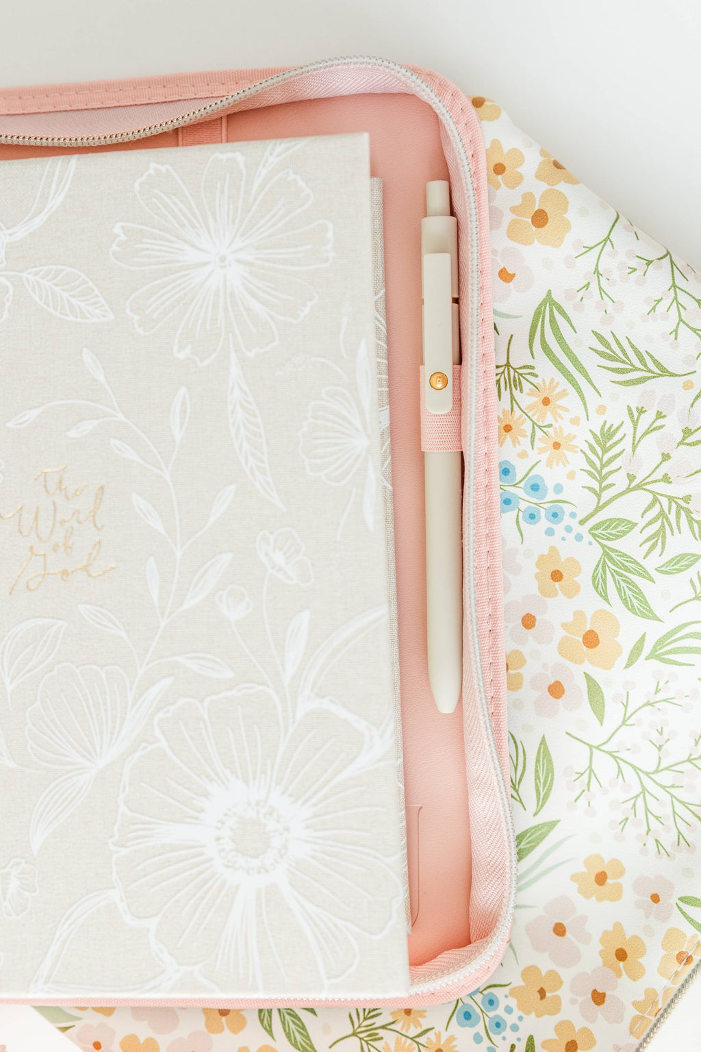 Book & Bible Crossbody Bag in Blush