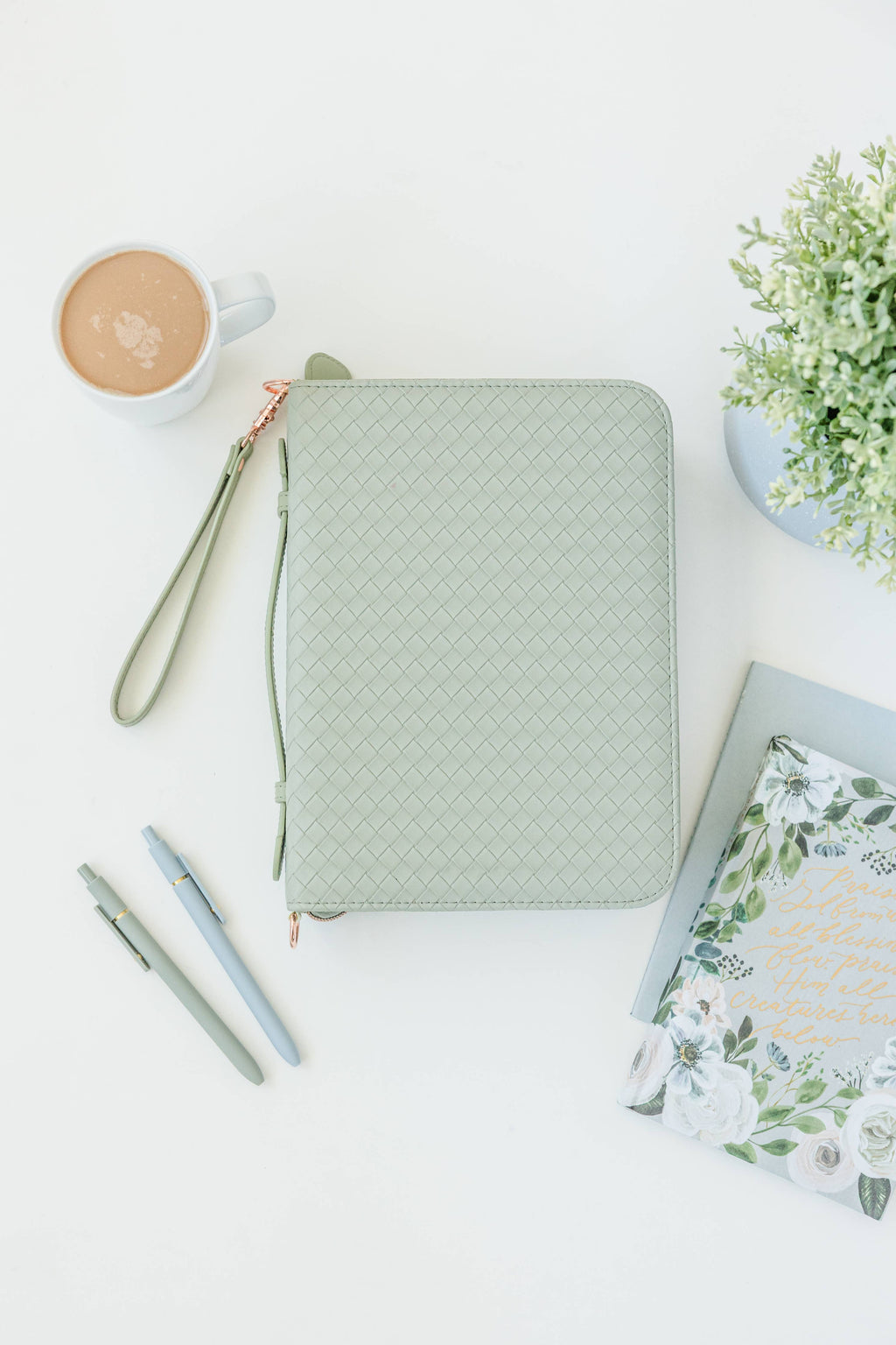 Book & Bible Crossbody Bag in Sage