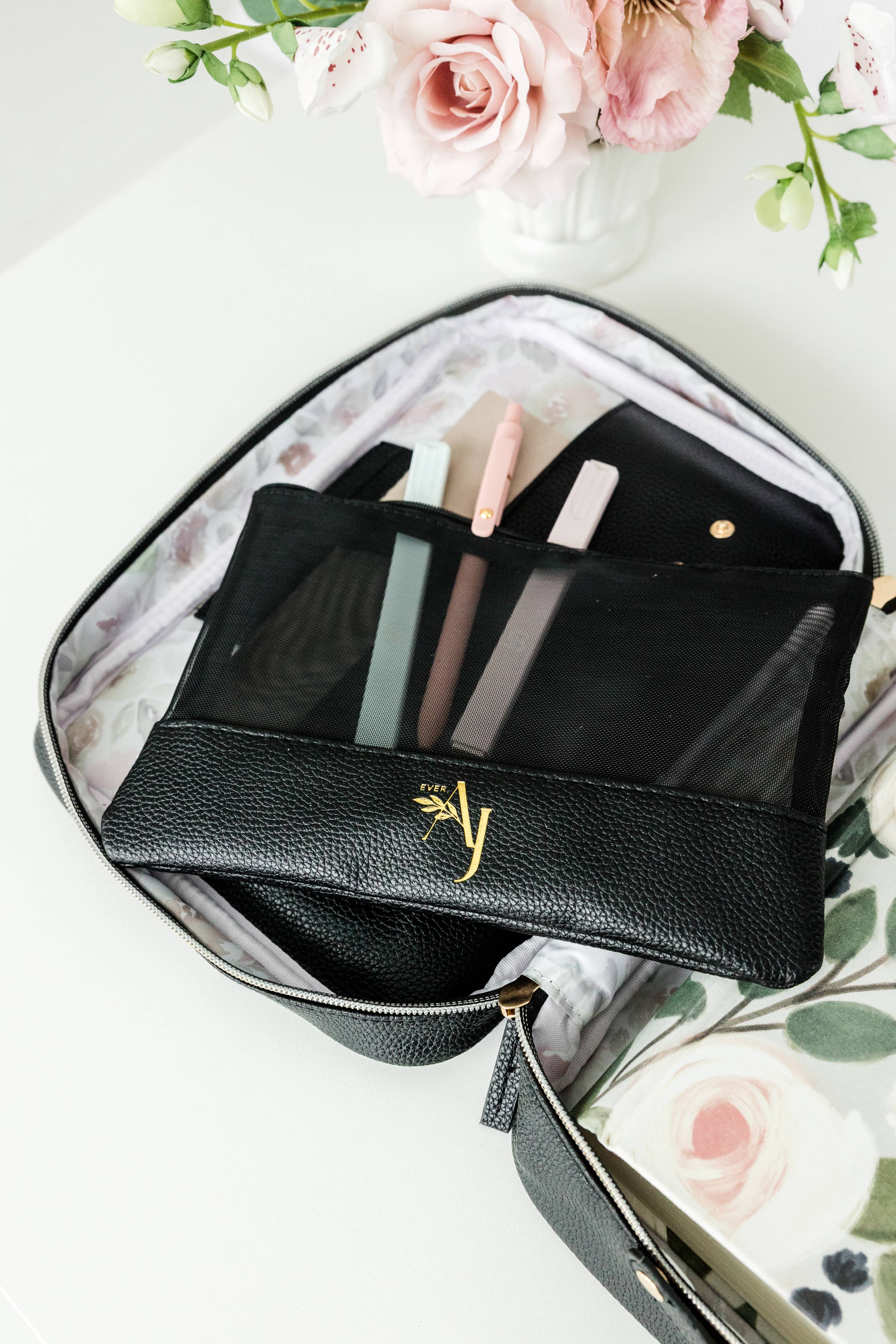 Book & Bible Crossbody Bag in Black