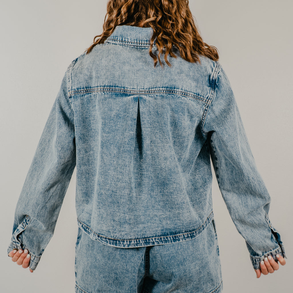 The Off Duty Denim Set