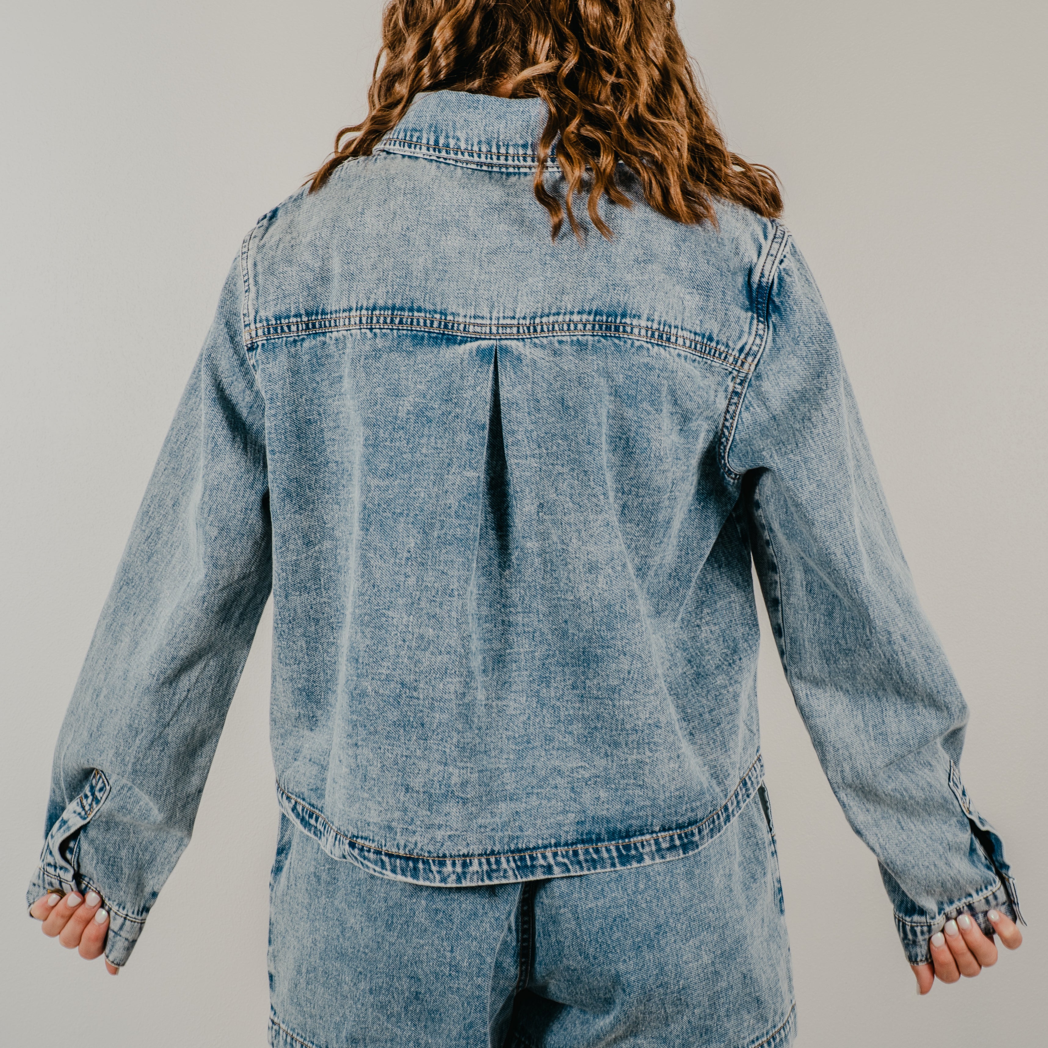 The Off Duty Denim Set