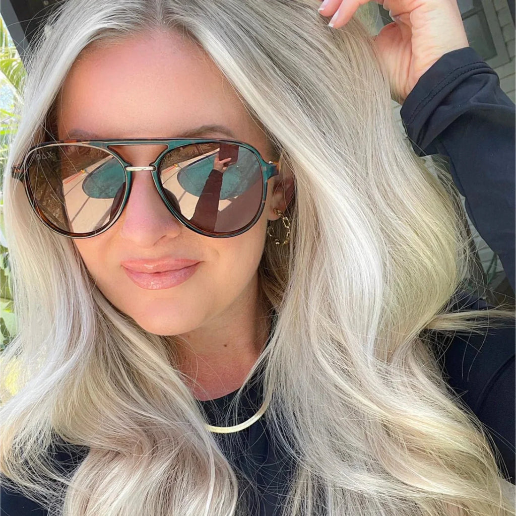 Earhart Cheetah Sunnies