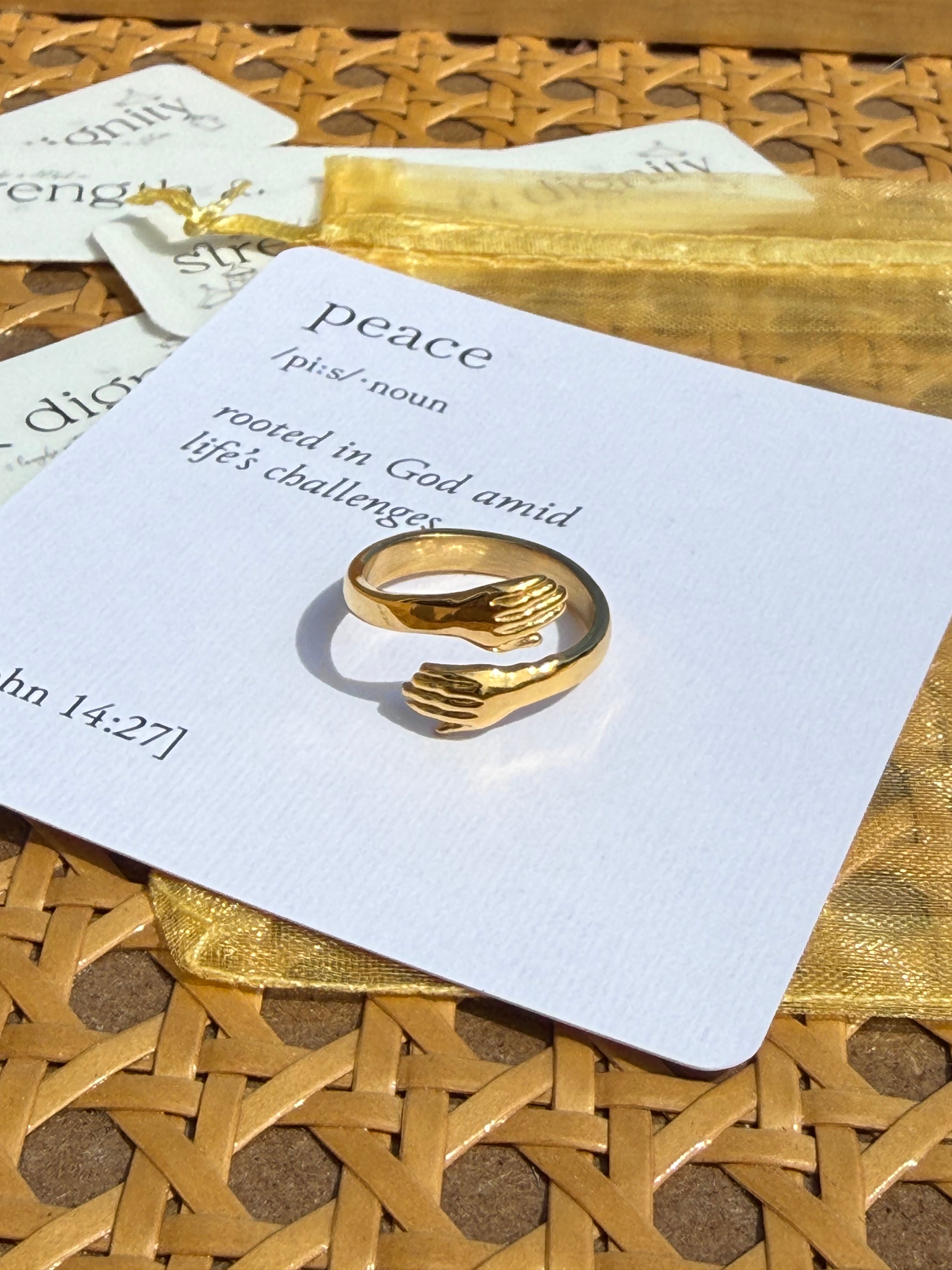 Held Close Ring (gold)