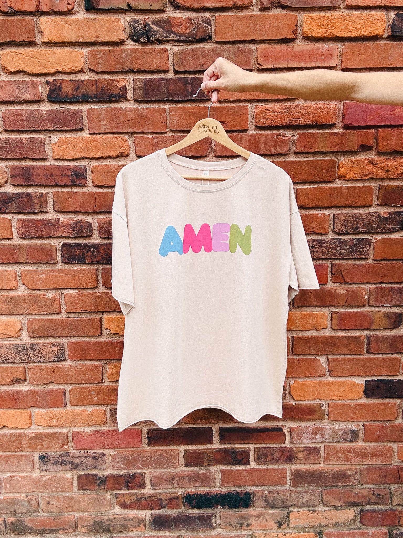 Amen Boxy Tee