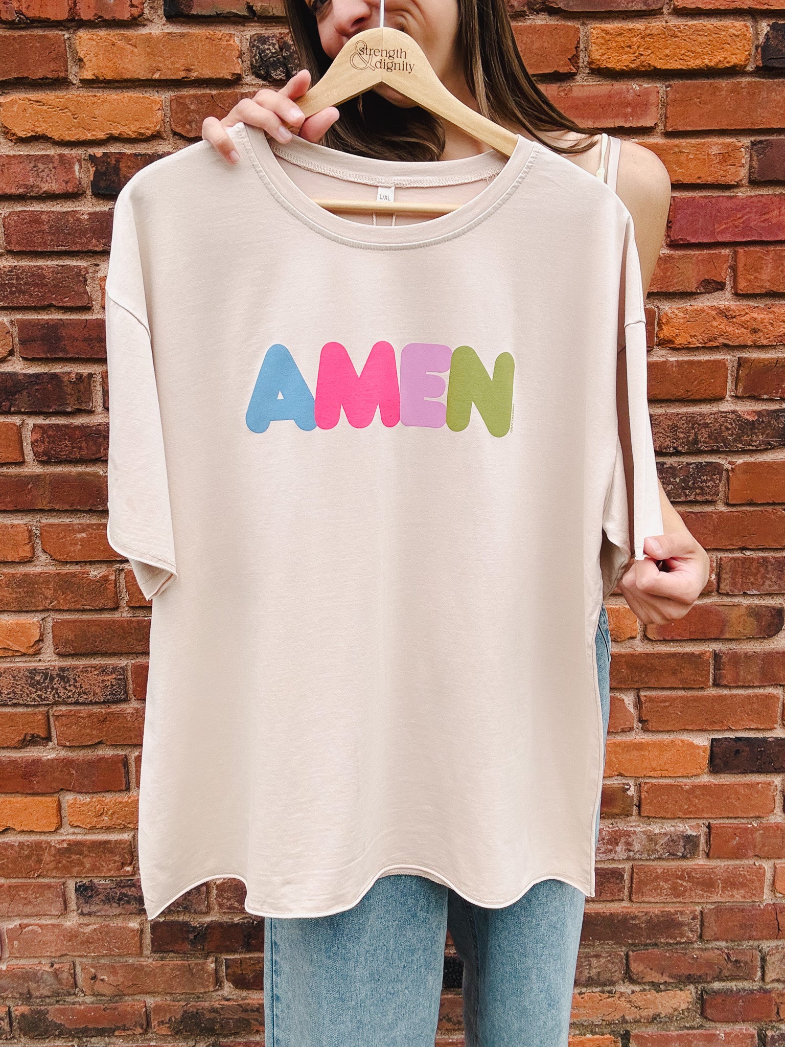 Amen Boxy Tee