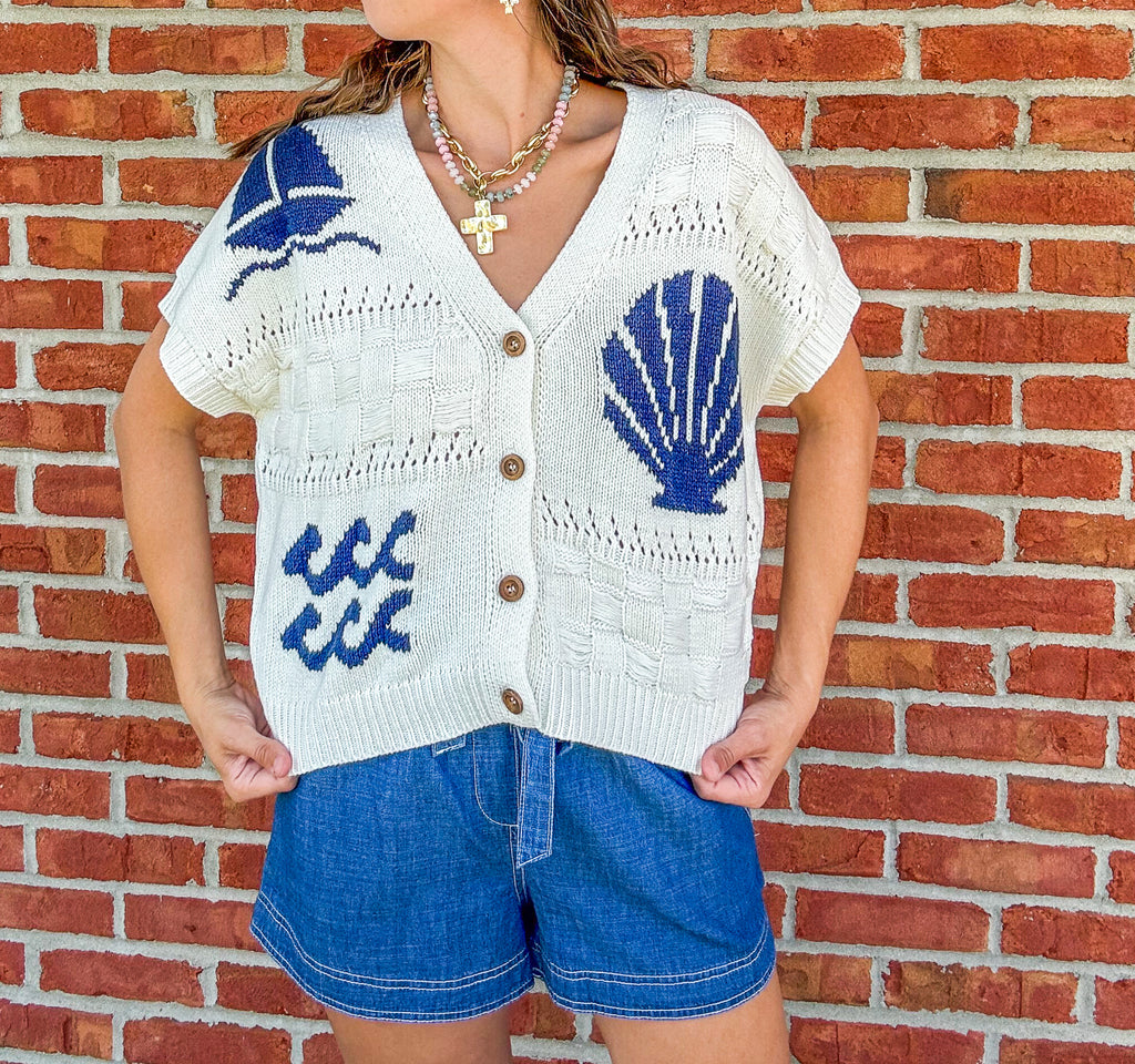 Seaside Knit Cardi