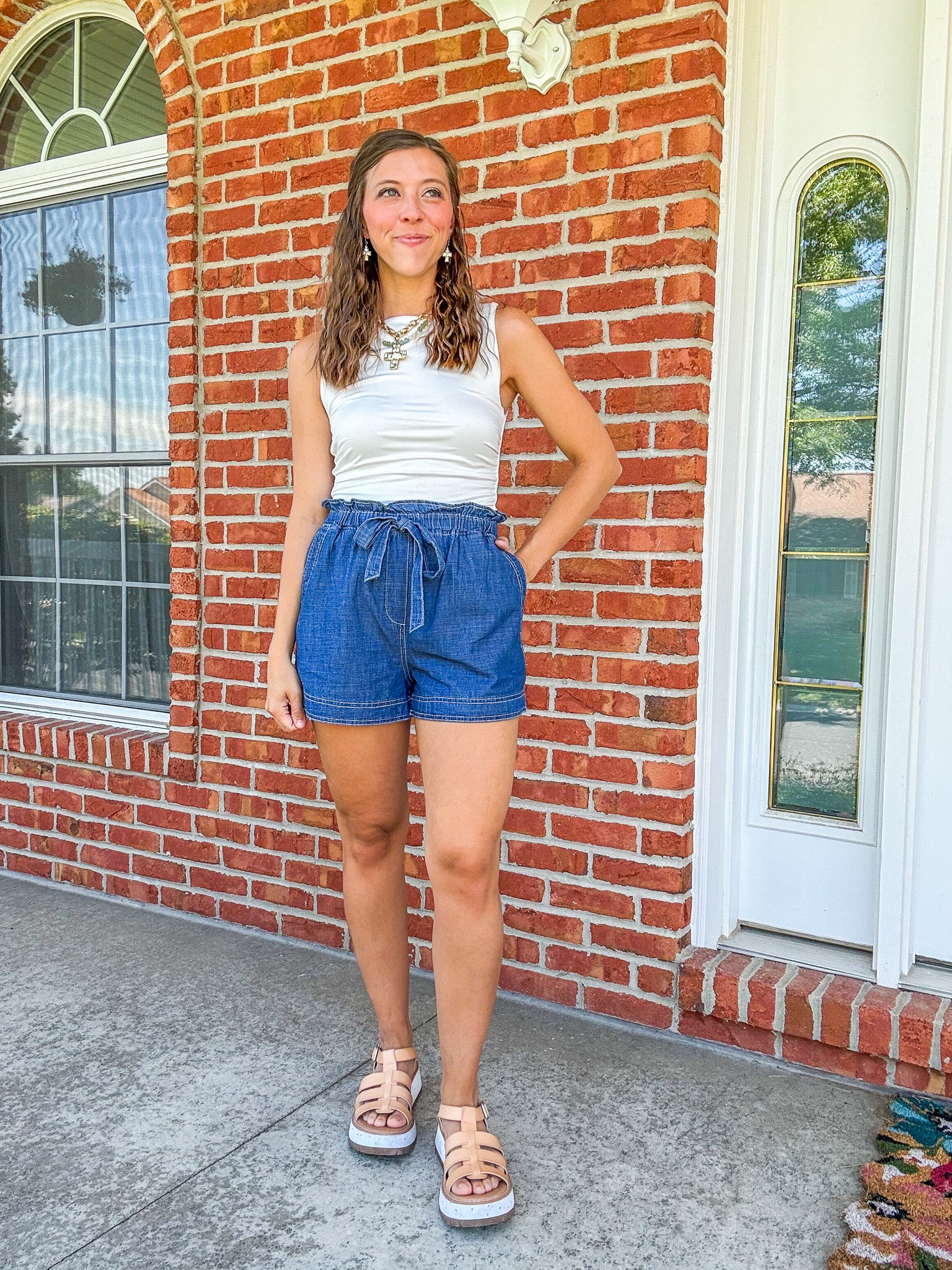 Day to Day Denim Shorts