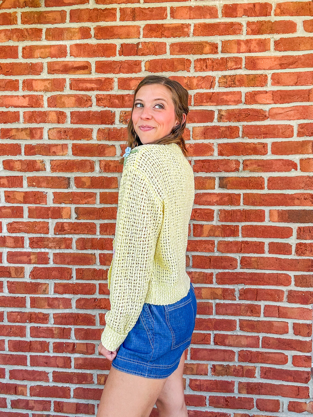 Buttercup Blooms Cardigan