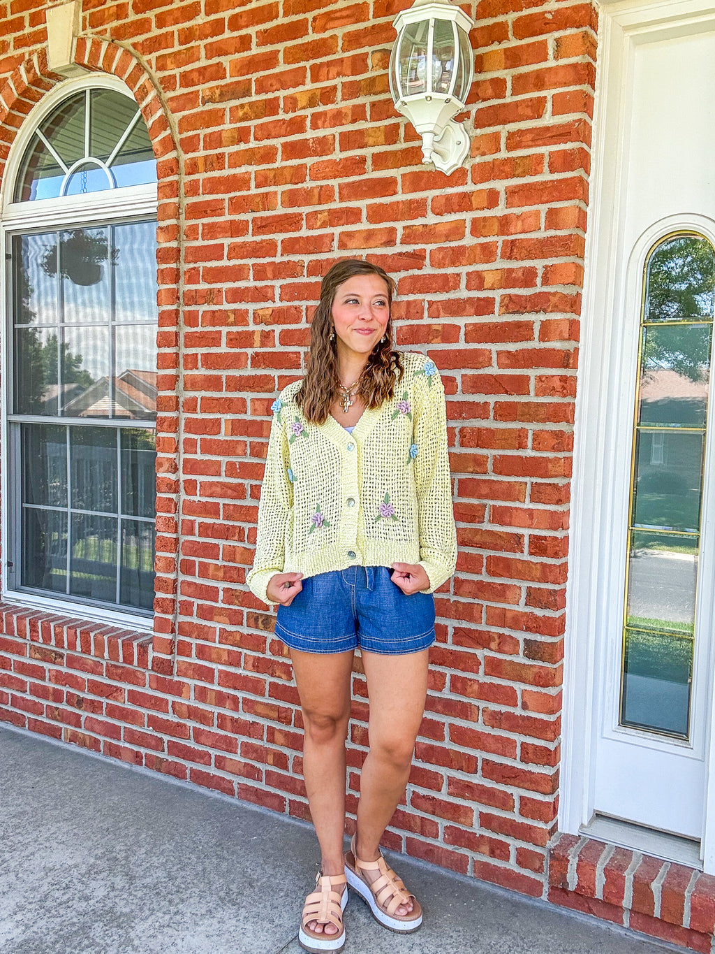 Buttercup Blooms Cardigan