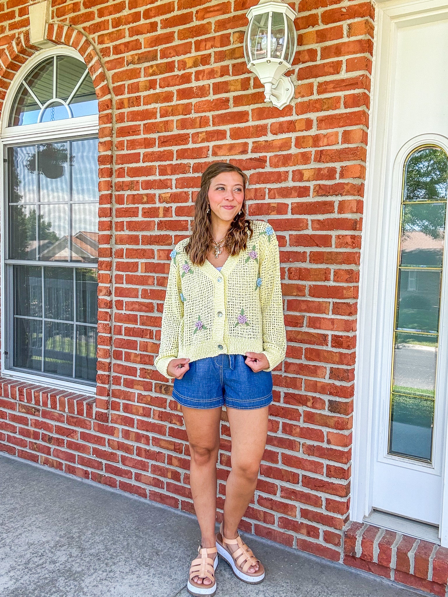 Buttercup Blooms Cardigan