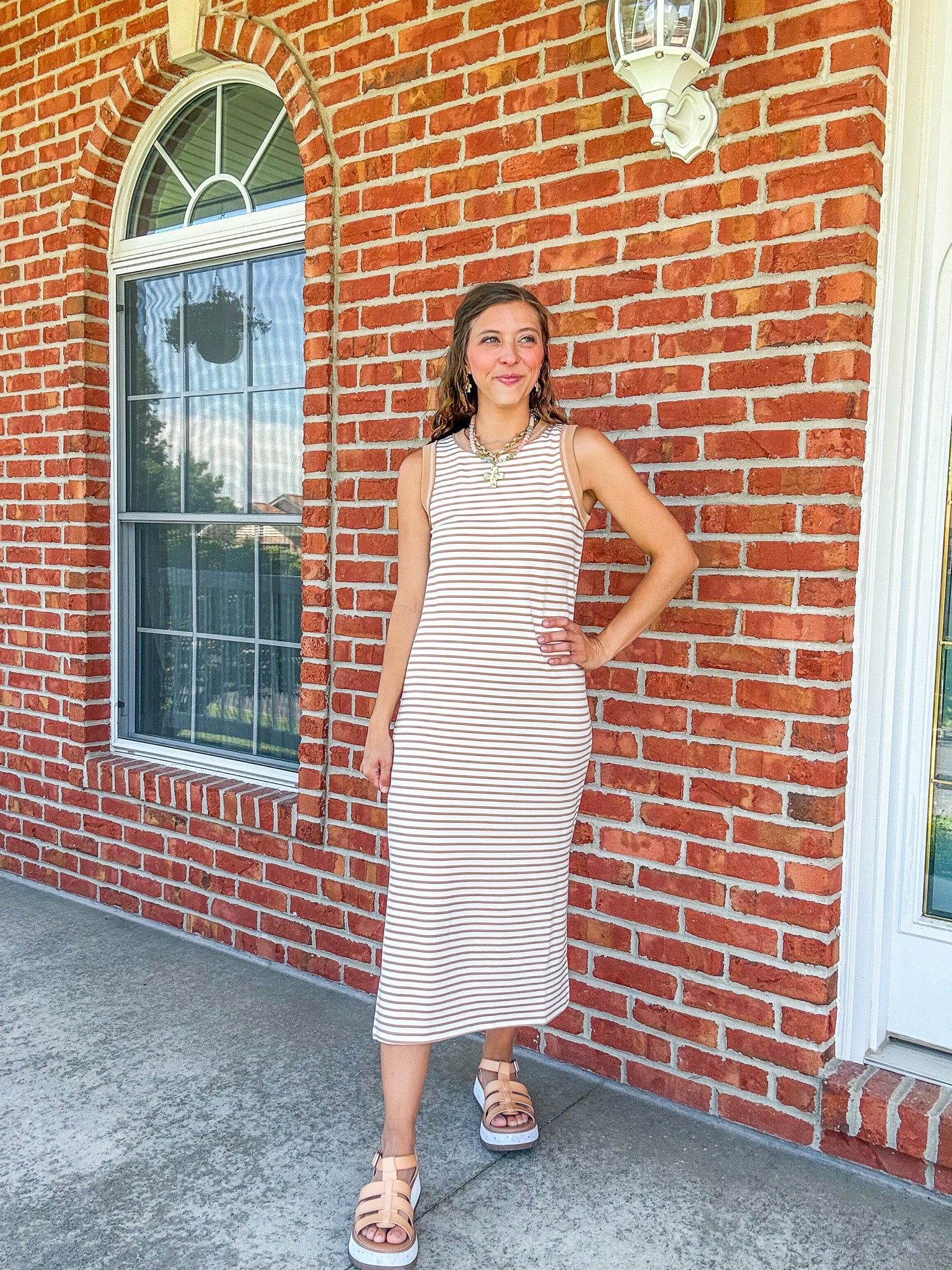 Market Stroll Midi Dress