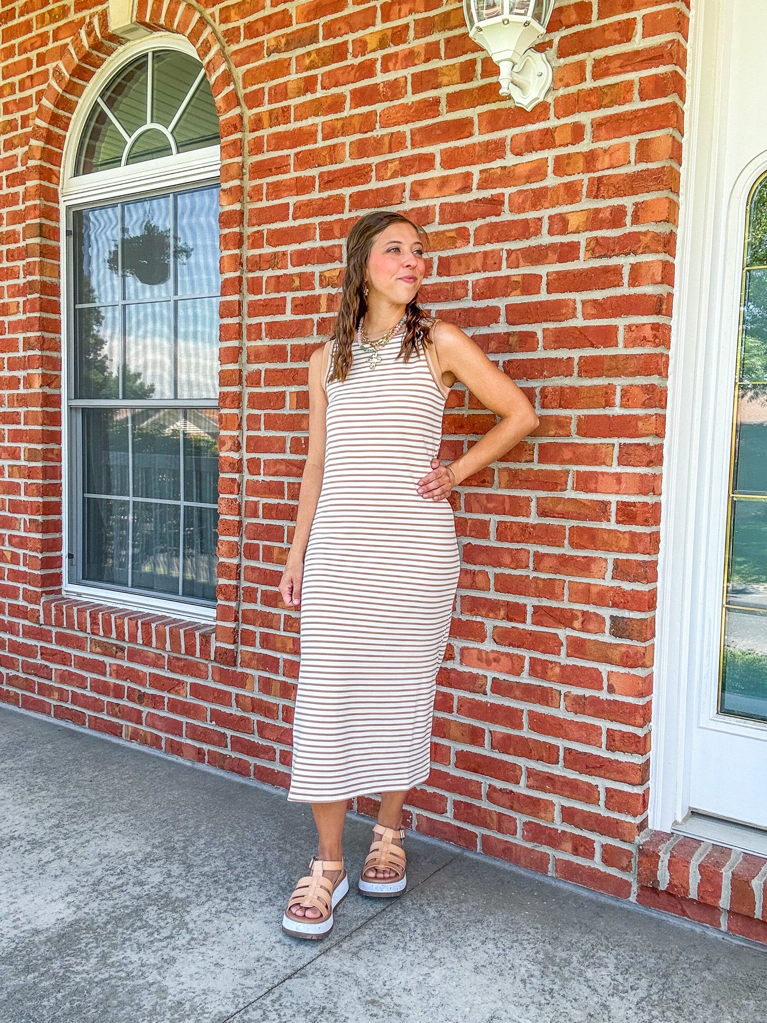 Market Stroll Midi Dress