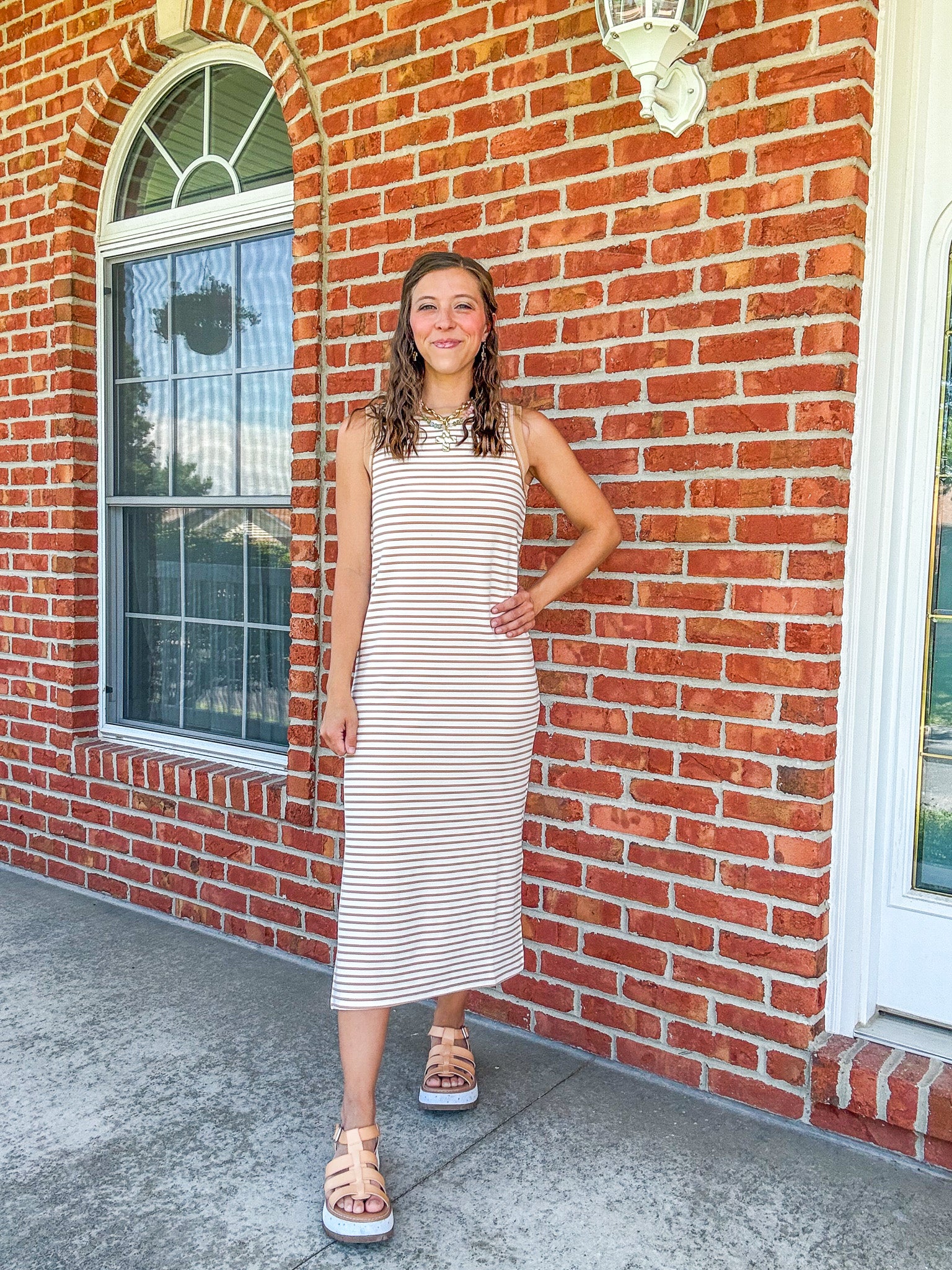 Market Stroll Midi Dress