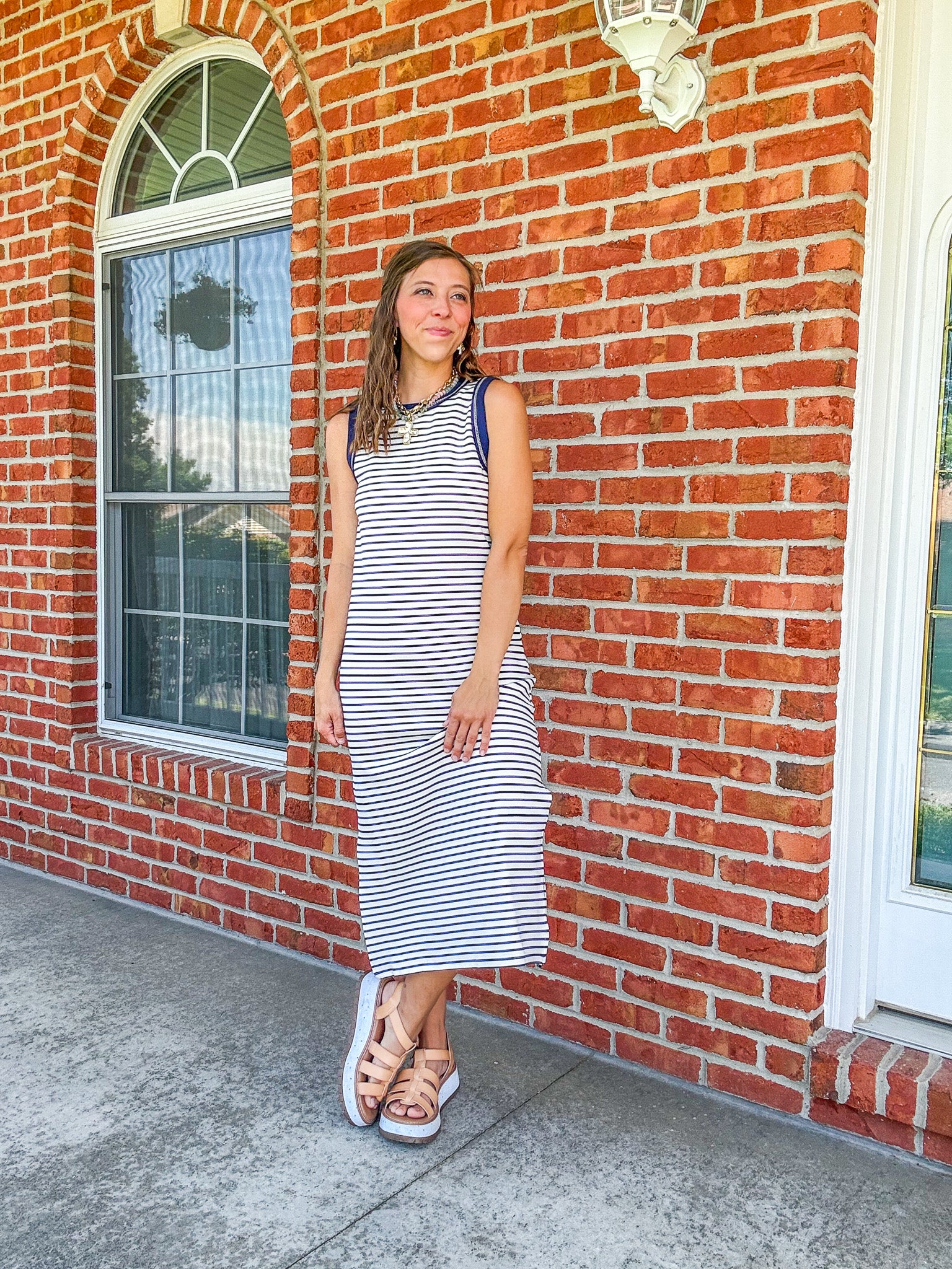 Market Stroll Midi Dress