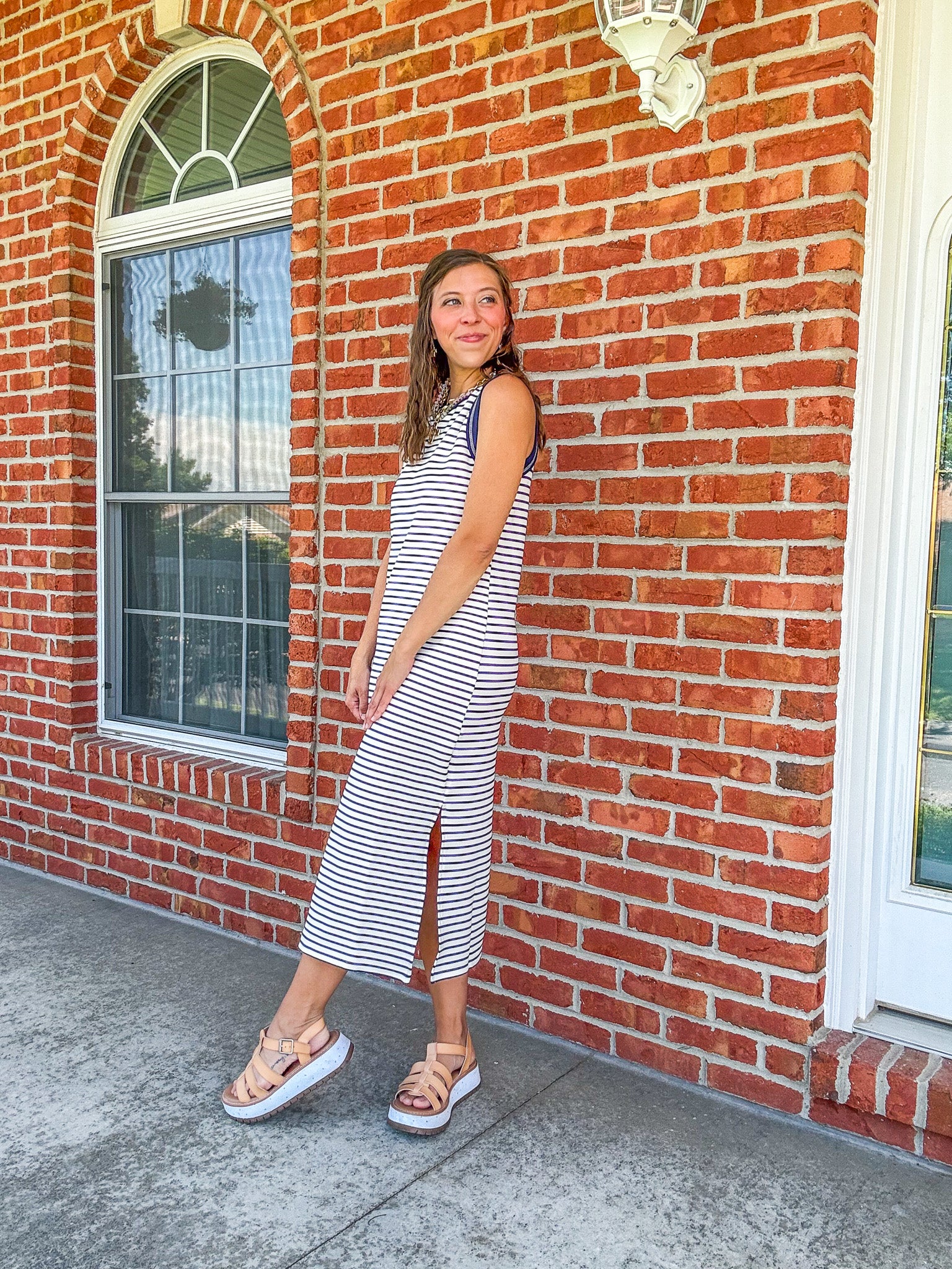 Market Stroll Midi Dress