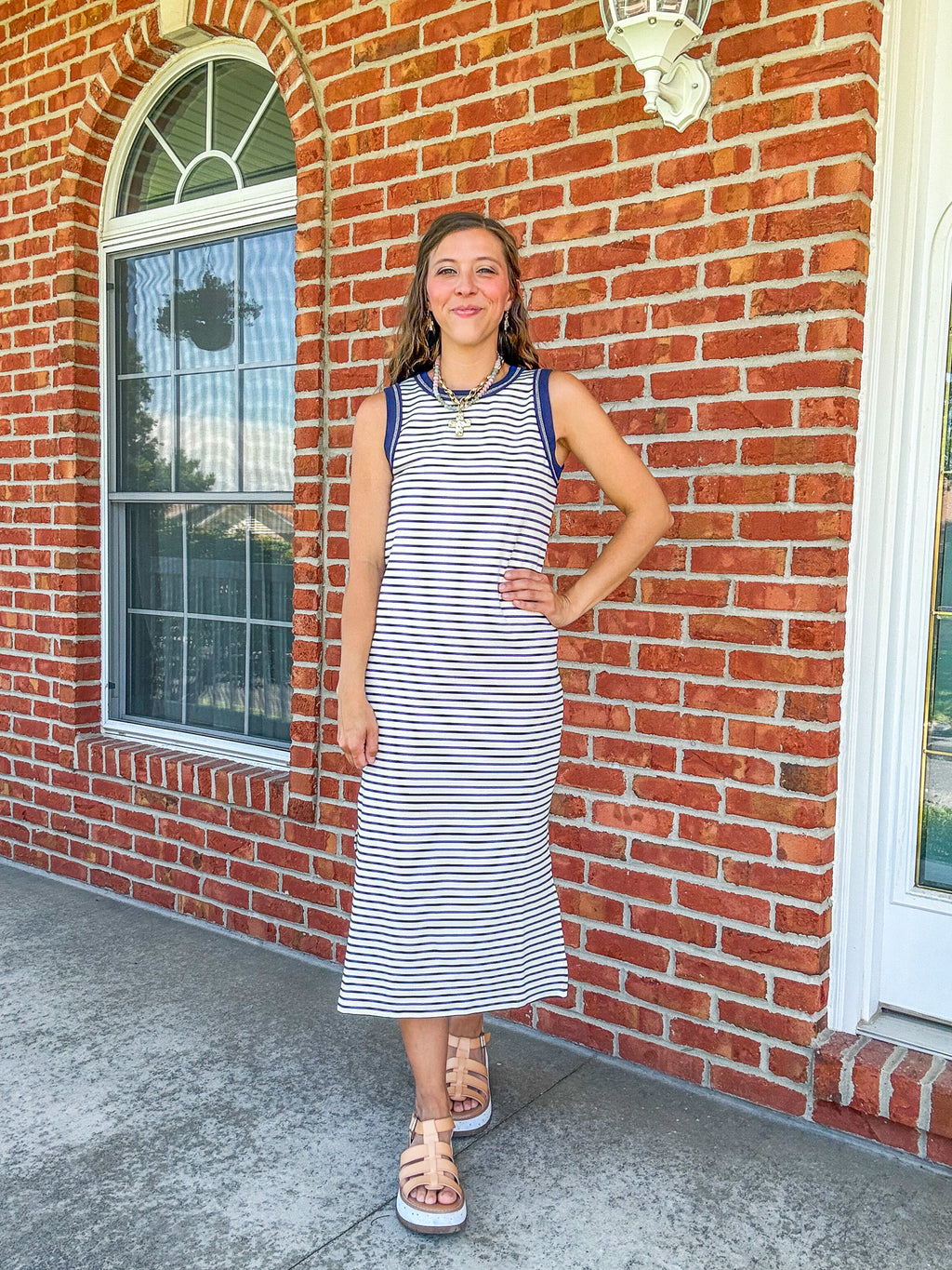 Market Stroll Midi Dress