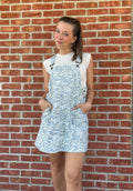 Budding & Blue Denim Overall Dress