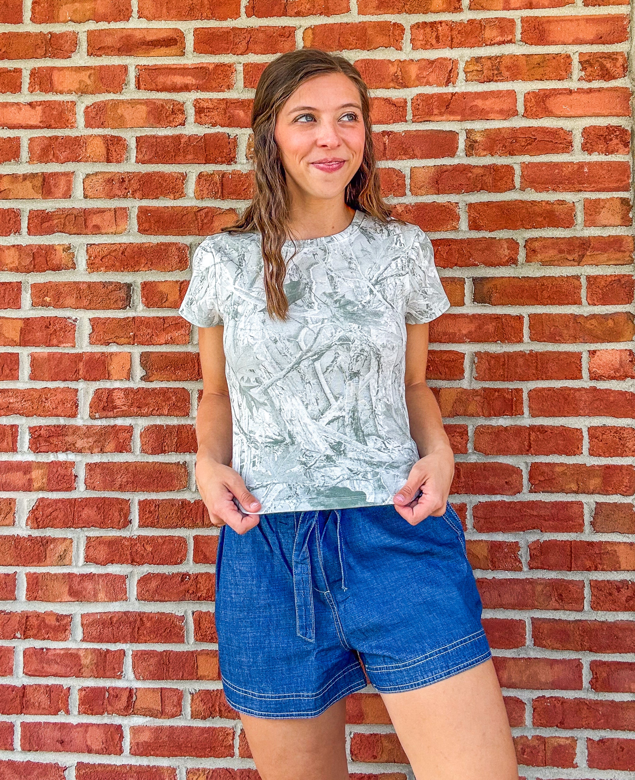 The Throw On Camo Tee