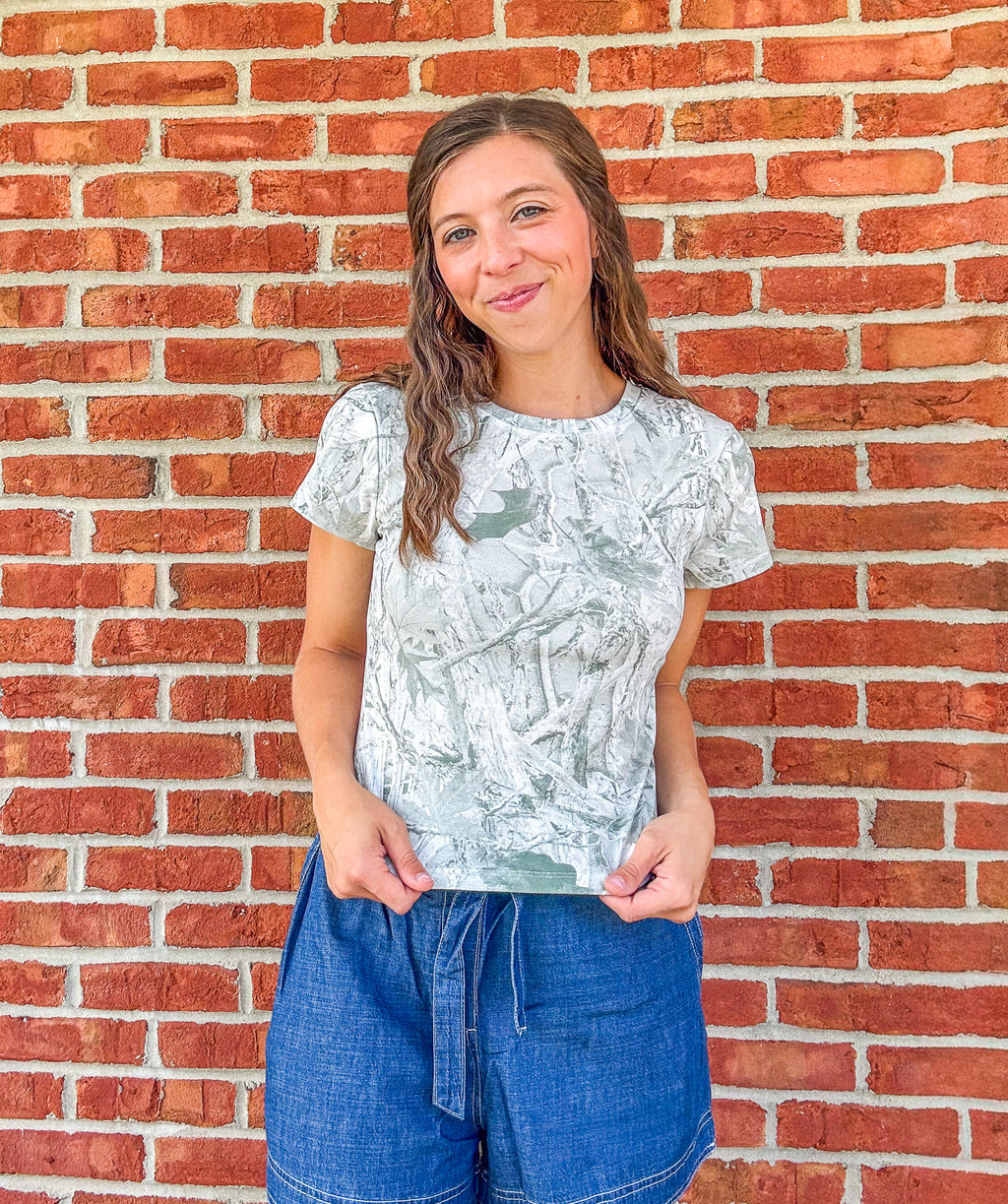 The Throw On Camo Tee
