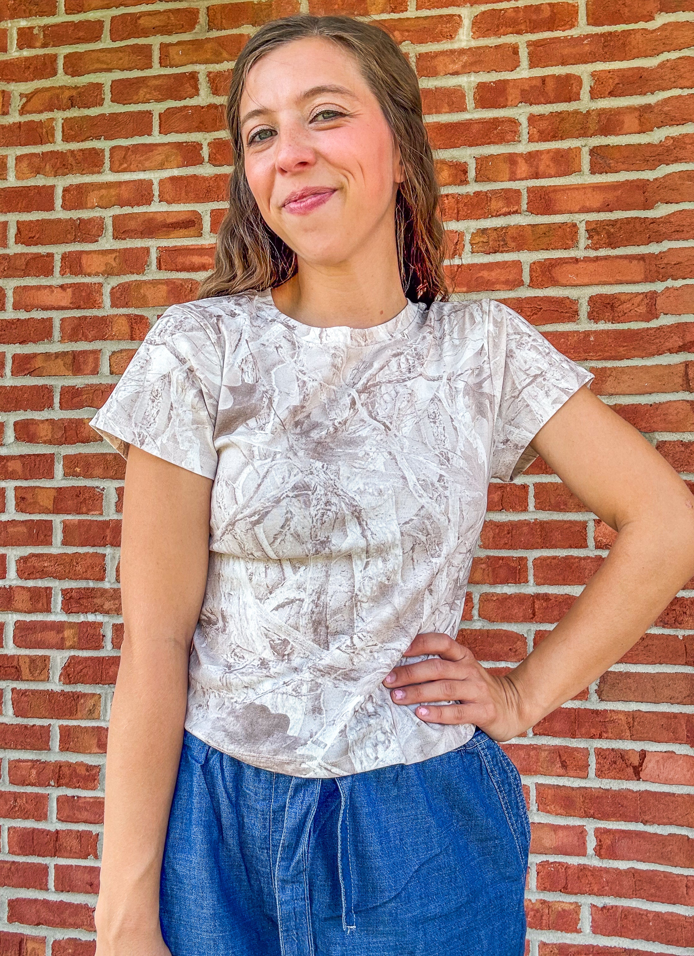 The Throw On Camo Tee