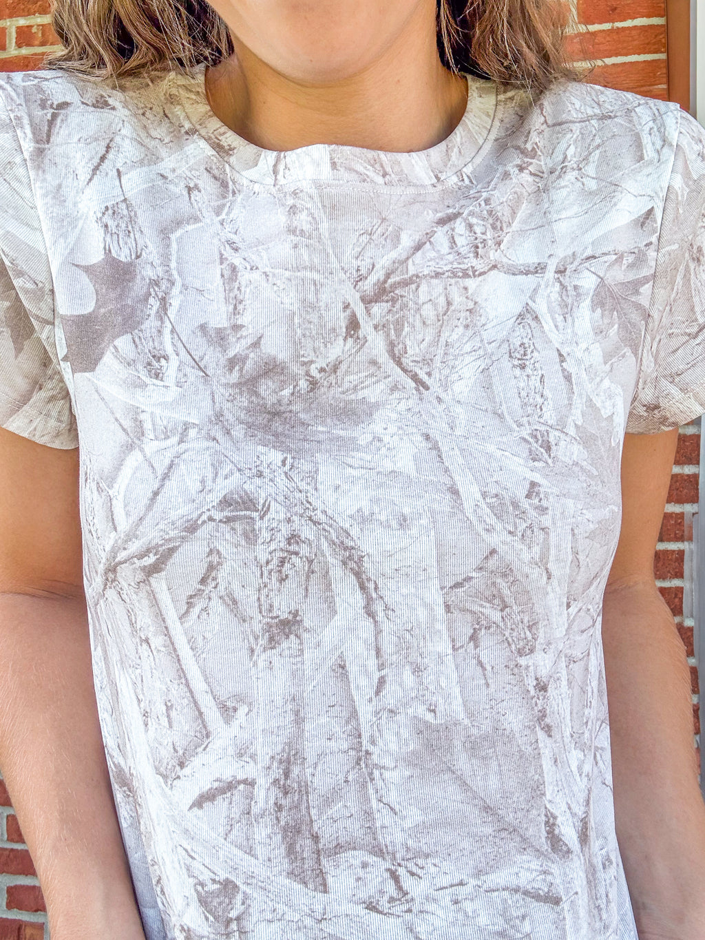 The Throw On Camo Tee