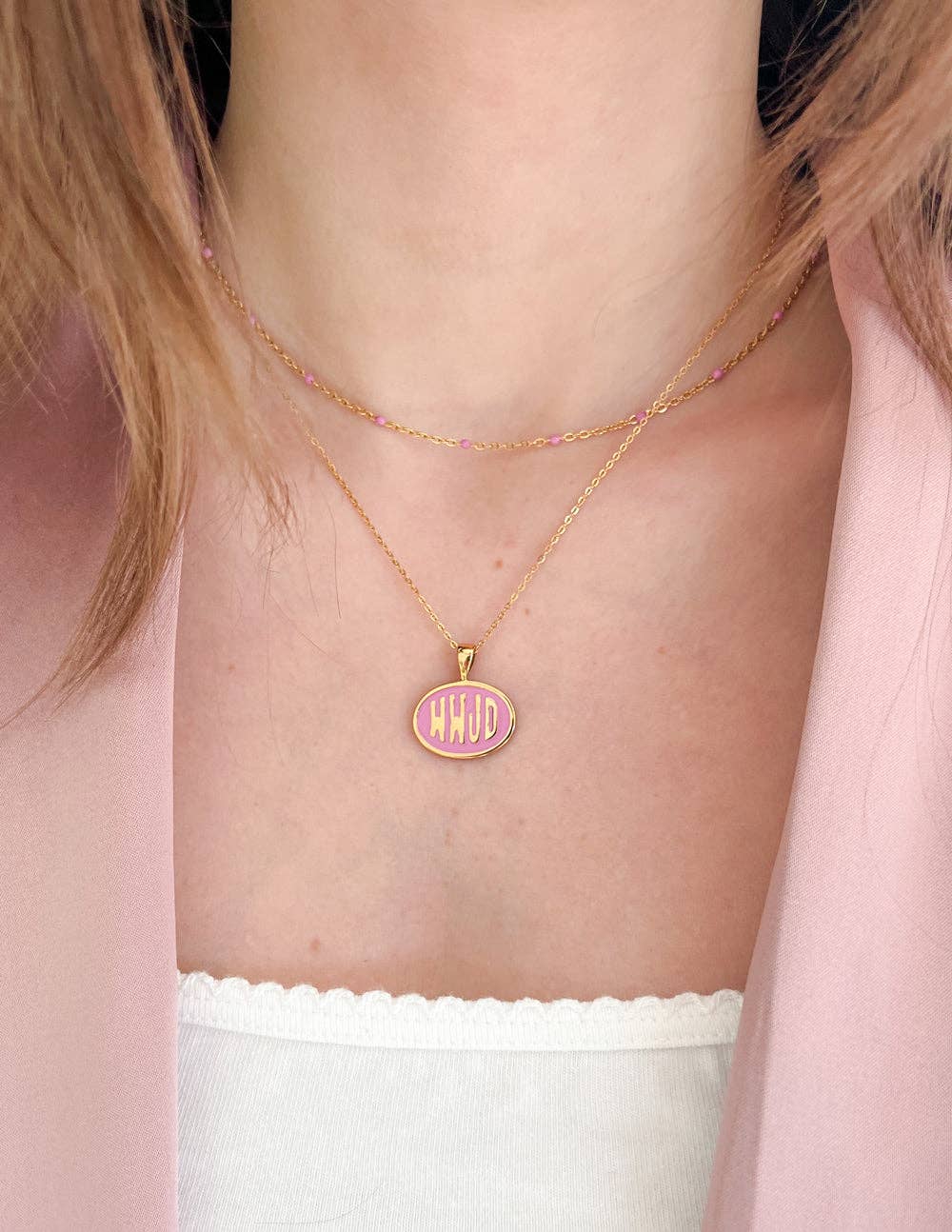 WWJD Necklace Set