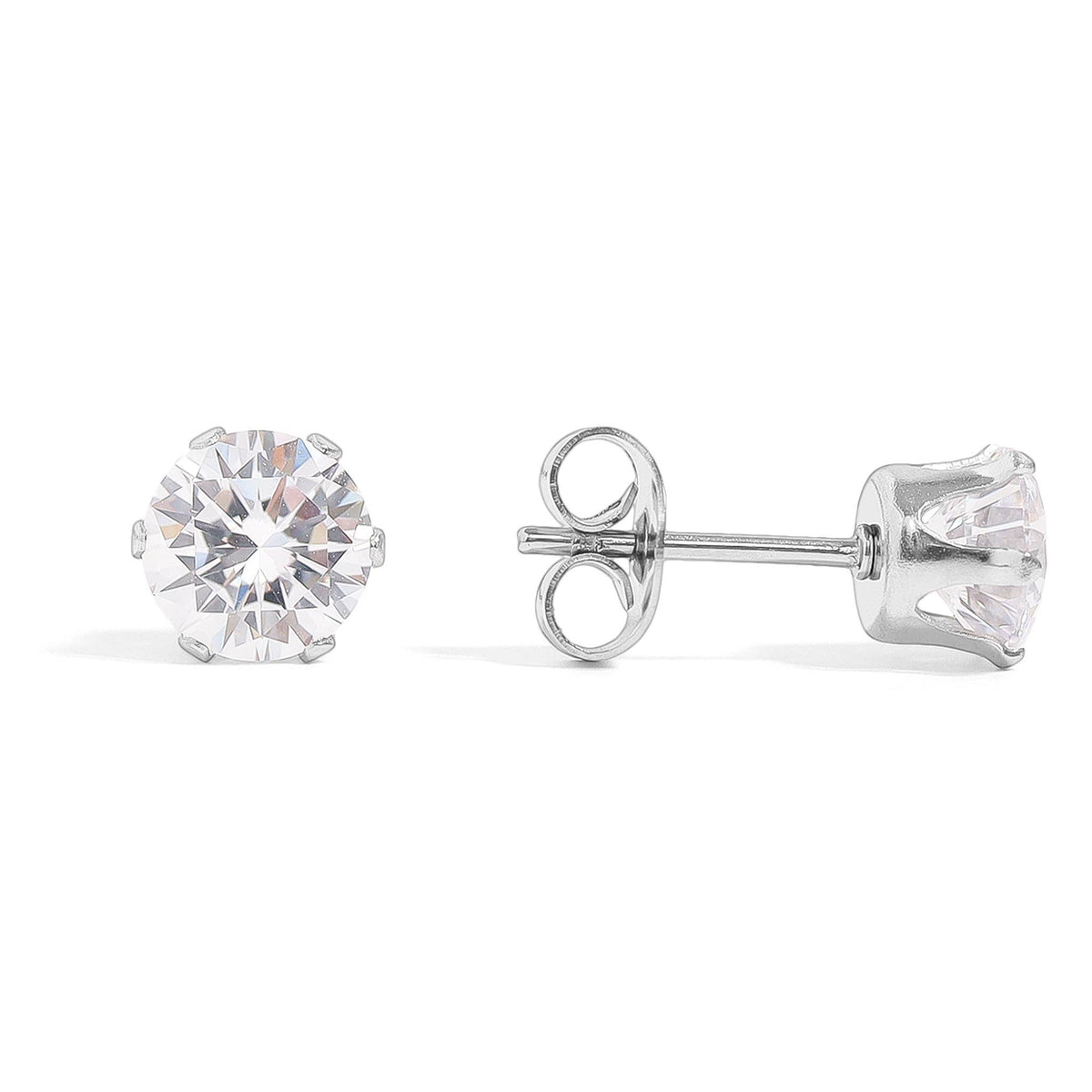 6mm Stud Earrings