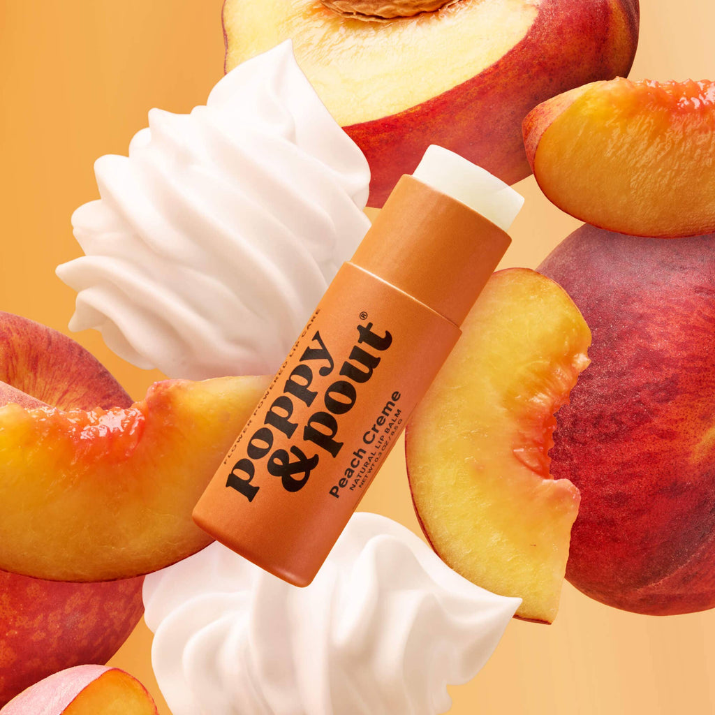 Poppy & Pout Peach Creme Lip Balm
