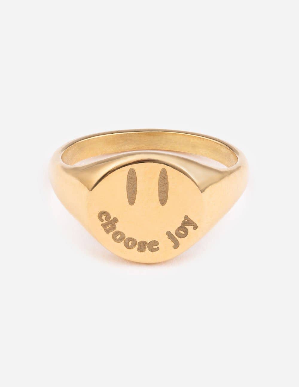 Choose Joy Ring in Gold