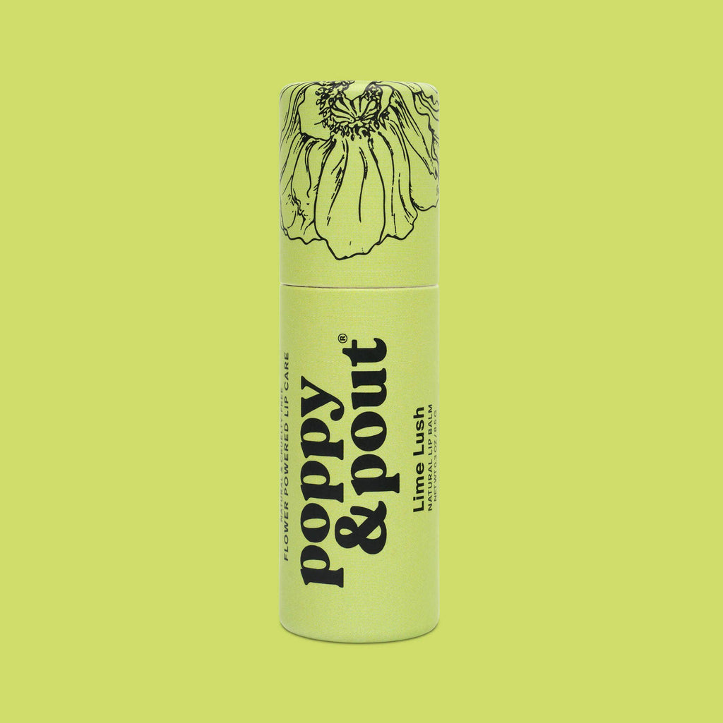 Poppy & Pout Lime Lush Lip Balm