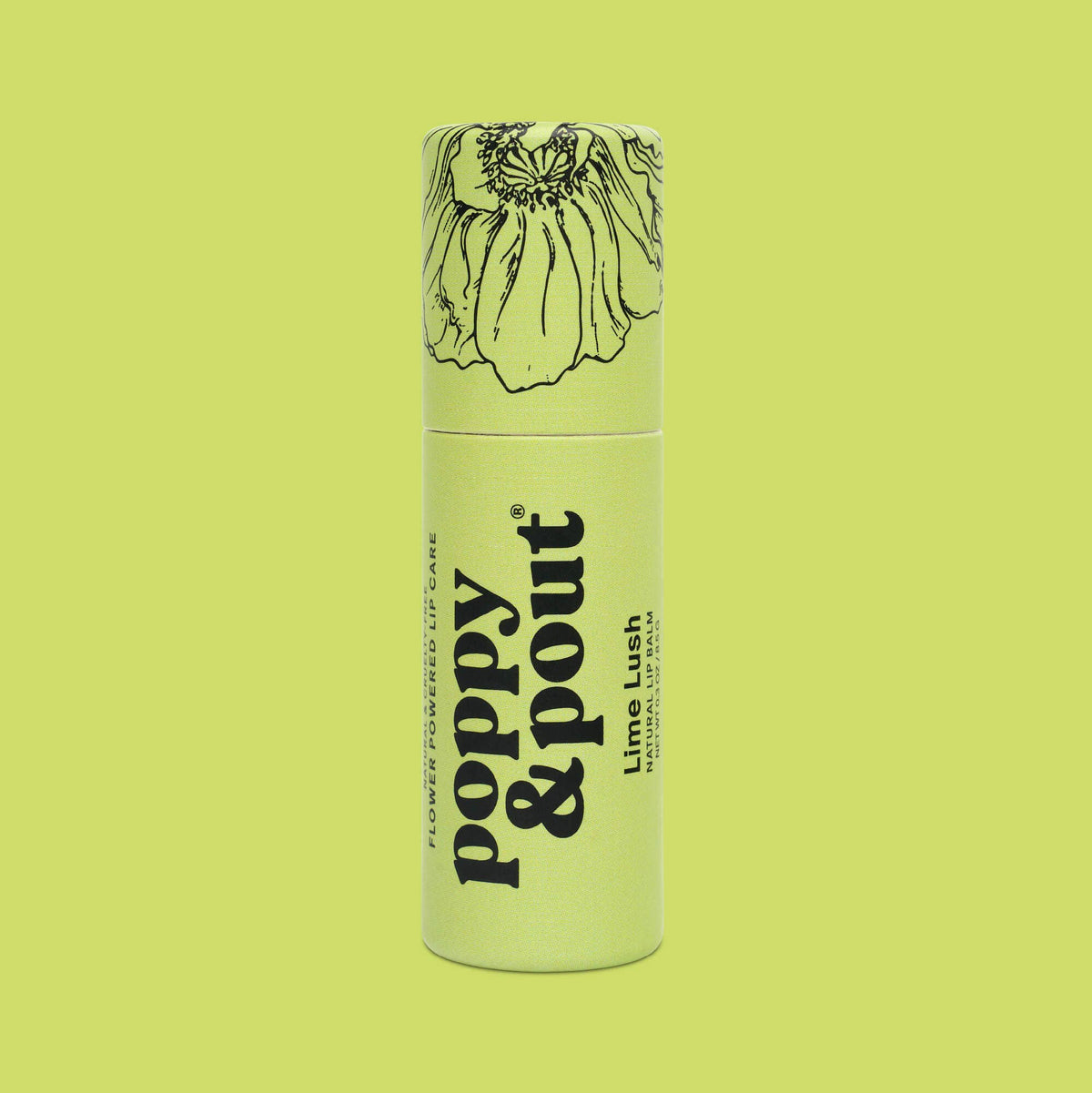 Poppy & Pout Lime Lush Lip Balm