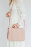 Book & Bible Crossbody Bag in Blush